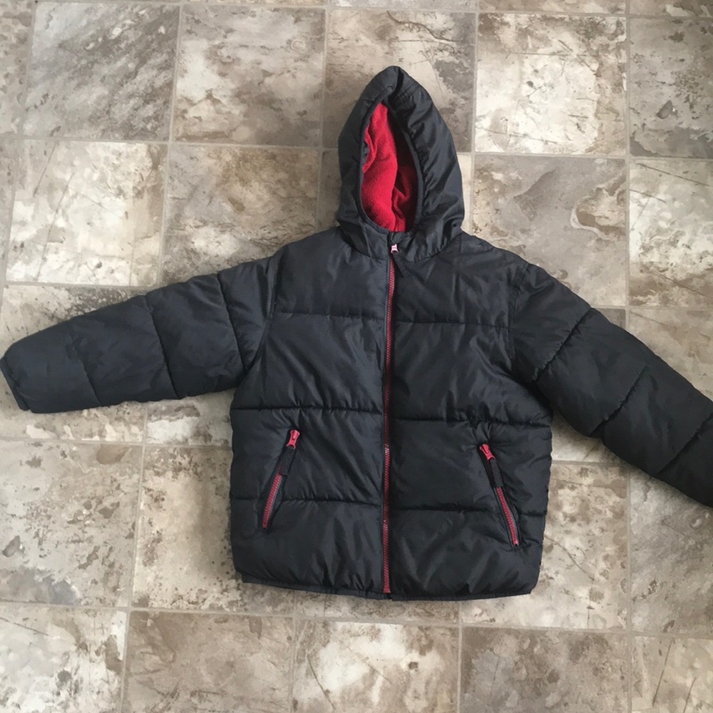 Boys Gray Coat.